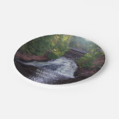 Amnicon Falls Papierplatte Pappteller (Schrägansicht)