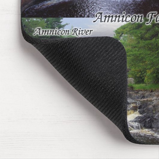 Amnicon Falls Staat Park mousepad (Ecke)