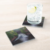 Amnicon Falls Untersetzer (Schrägansicht)