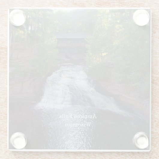 Amnicon Falls Untersetzer (Rückseite)