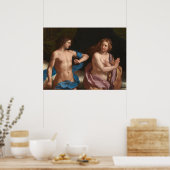 Amnon und Tamar - Guercino Kunstmuseum Poster (Küche)
