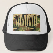 AMO Apparel Classic Army Print Truckerkappe (Vorderseite)