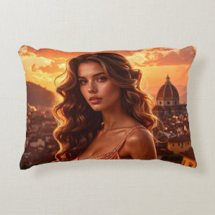 AMO FIRENZE - ICH LIEBE FLORENZ - ITALIEN DEKOKISSEN