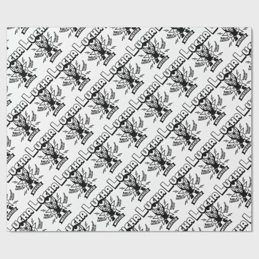 AMO LA LUCHA LIBRE#5 GESCHENKPAPIER (Flach)