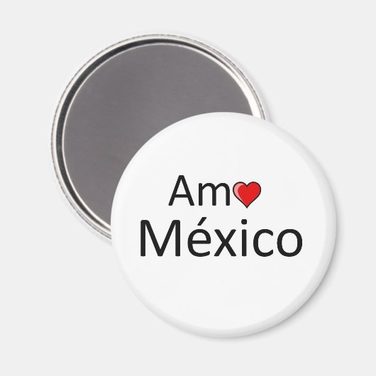 Amo Mexico Magnet (Vorderseite/Rückseite)
