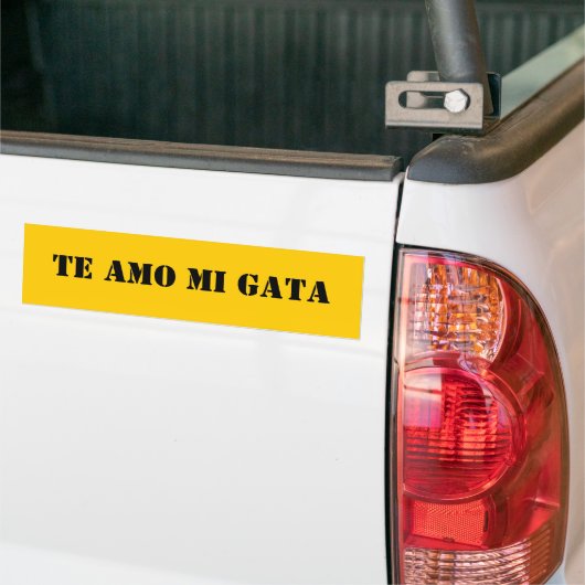 Amo MI Gata Autoaufkleber (Auf Lkw)