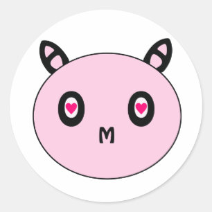 AMO-Sticker Runder Aufkleber