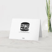 Amöbe und Sie niedliche Karte Wissenschaft (Rückseite)