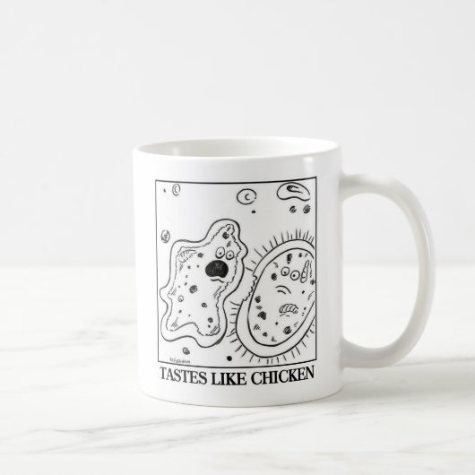 AMÖBEN-HUHN KAFFEETASSE (Rechts)