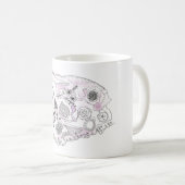 Amöben-Tasse Kaffeetasse (VorderseiteRechts)