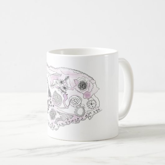 Amöben-Tasse Kaffeetasse (VorderseiteRechts)