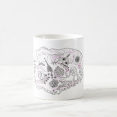 Amöben-Tasse Kaffeetasse (Mittel)