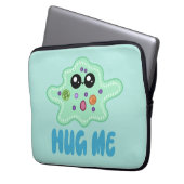Amoeba Hug Laptopschutzhülle (Vorderseite Links)