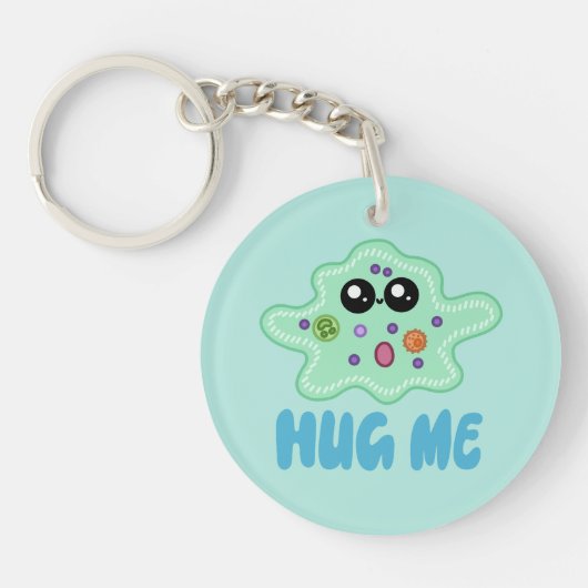 Amoeba Hug Schlüsselanhänger (Vorderseite)