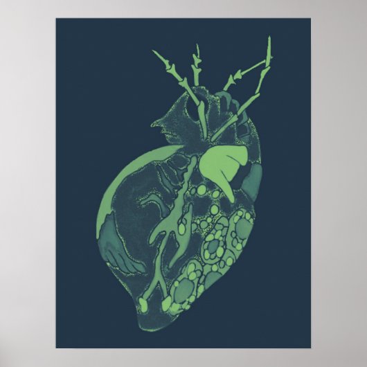 Amoeba Minx: Mildew Hue Poster (Vorne)