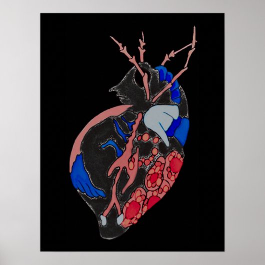 Amoeba Minx: Venen und Gefäße Poster (Vorne)