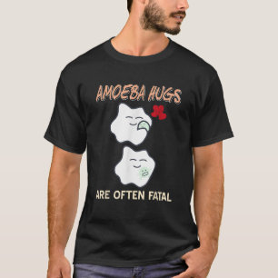 Amoeba-Schläger sind häufig tödliches, sonniges Im T-Shirt