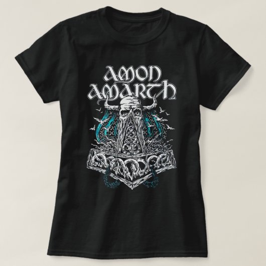 Amon Amarth Eq3 Amon Amarth - Band Best Trend Hood T-Shirt (Design vorne)