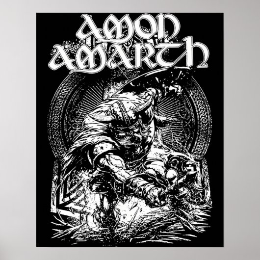 Amon Amarth Fan Art Tribut-Design Poster (Vorne)
