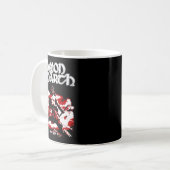 Amon Amarth Retro Fade Style Design Kaffeetasse (Vorderseite Links)