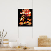 Amon Amarth Retro Fan Art Tribute Design Poster (Küche)