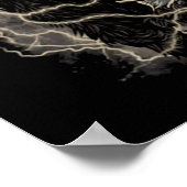 Amon Amarth Retro Fan Design Poster (Ecke)