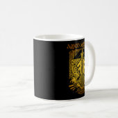 Amon Amarth Retro-Stil Fan-Art-Design Kaffeetasse (VorderseiteRechts)