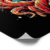 Amon Amarth Retro Typografie im verblassten Stil A Poster (Ecke)