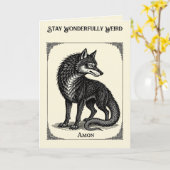Amon Die Wachsame Chimäre Karte (Gelbe Blume)
