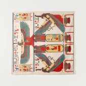 Amon-Ra-Sonnengott-Segen - ägyptisches Pharao Wandteppich (Vorderseite)