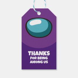 Among Stars Favor Tag for Birthday Party Impostor Geschenkanhänger