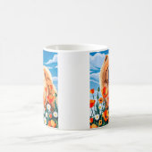AMONG THE POPPIES Chow Kaffeetasse (Mittel)