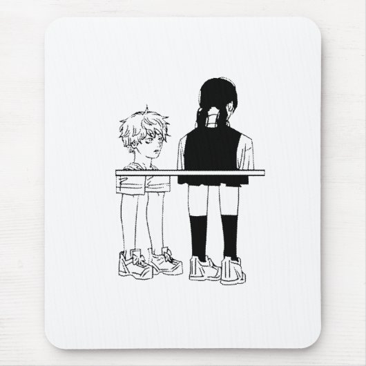Among Us Denji & Asa  Mousepad (Vorne)