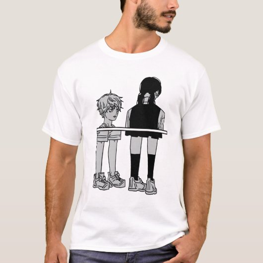 Among Us Denji & Asa T-Shirt (Vorderseite)