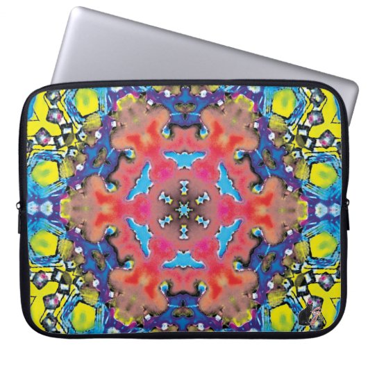 Amonium Kaleidoscope Laptop Sleeve (Vorderseite)