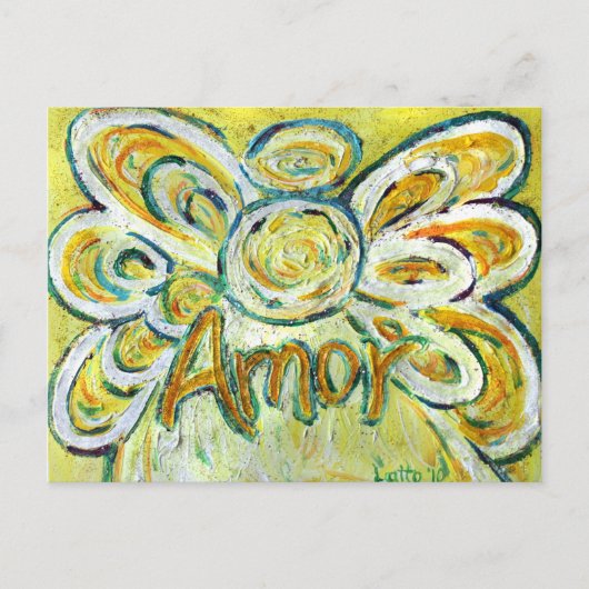 Amor Angel Postcard Postkarte (Vorderseite)