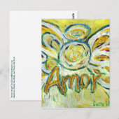 Amor Angel Postcard Postkarte (Vorne/Hinten)