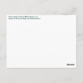 Amor Angel Postcard Postkarte (Rückseite)