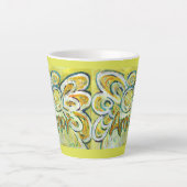 Amor Angel Word Art Custom Latte Tassen Cup (Vorderseite)