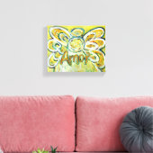 Amor Angel Word Art Malerei Wrapped Canvas Leinwanddruck (Insitu (Wohnzimmer))