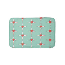 Amor del al del aferrado del gatito de Lindo. Badematte