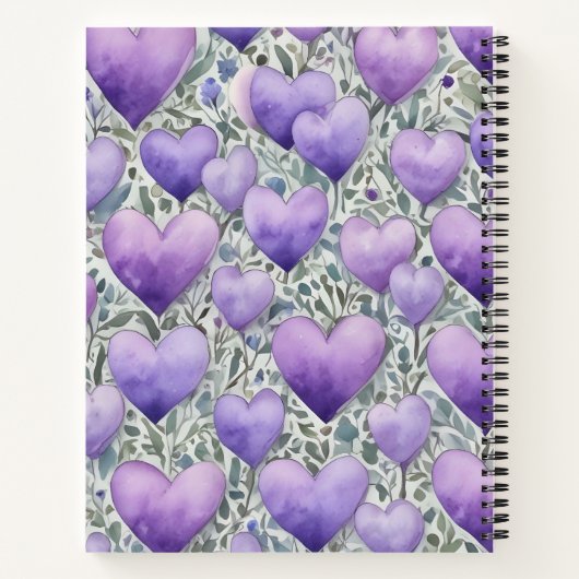 Amor en Flor Notizblock (Rückseite)