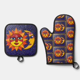 Amor Eterno III Ofenhandschuh & Topflappen-Set