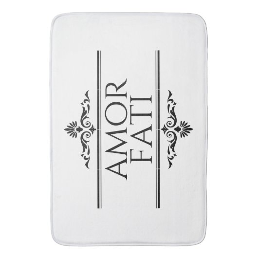 Amor Fati Badematte (Vorderseite Vertikal)