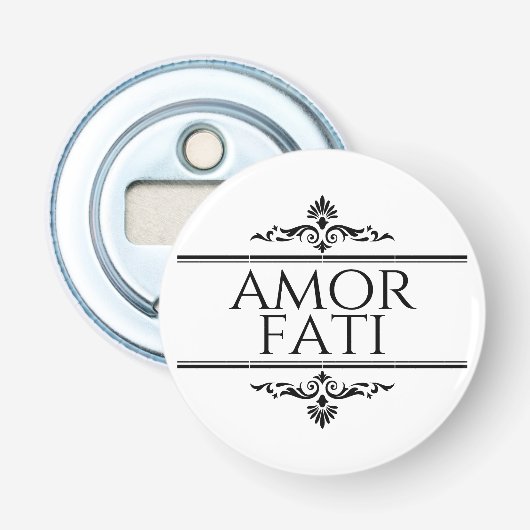 Amor Fati Flaschenöffner (Vorderseite)