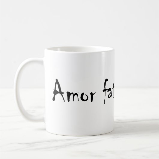 Amor fati kaffeetasse (Links)