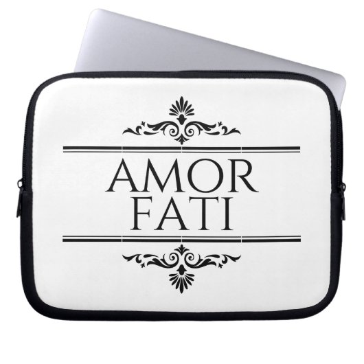 Amor Fati Laptopschutzhülle (Vorderseite)