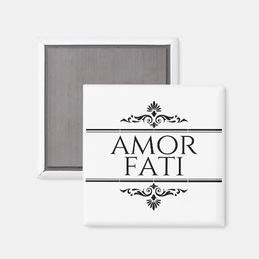 Amor Fati Magnet (Vorderseite/Rückseite)
