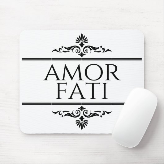 Amor Fati Mousepad (Mit Mouse)