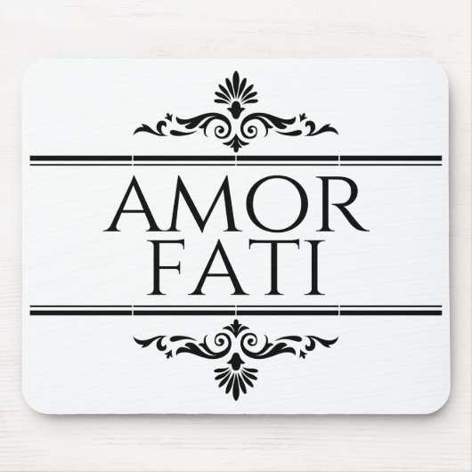 Amor Fati Mousepad (Vorne)